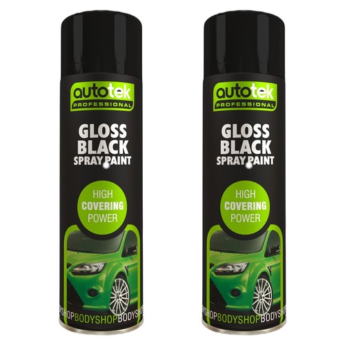 Autotek car home gloss black - car,