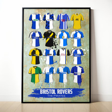 Bristol Rovers Painted Shirt