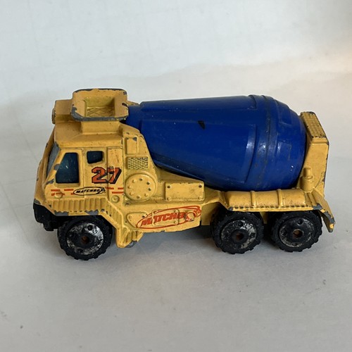 Matchbox cement mixer - matchbox,