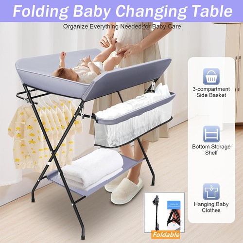 Foldable baby changer - baby, unit