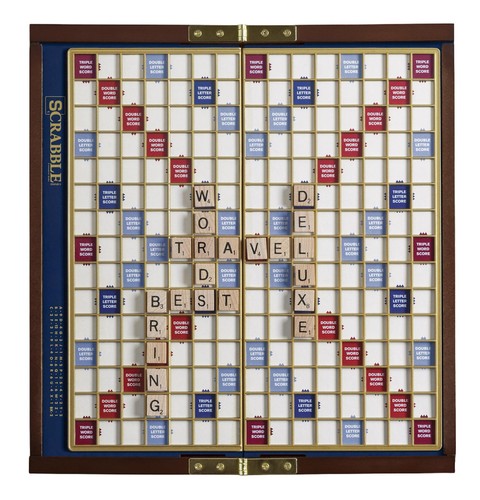 Deluxe travel scrabble game - travel,