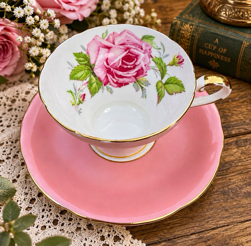 Aynsley bone china - china, floral