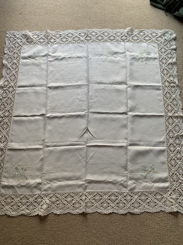 Antique vintage tablecloth - antique,