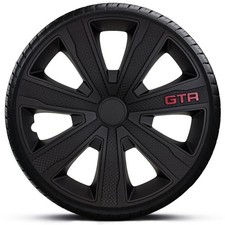 FOR MERCEDES SPRINTER 16" INCH WHEEL TRIMS BLACK HUB CAPS COVERS GTR 4PC