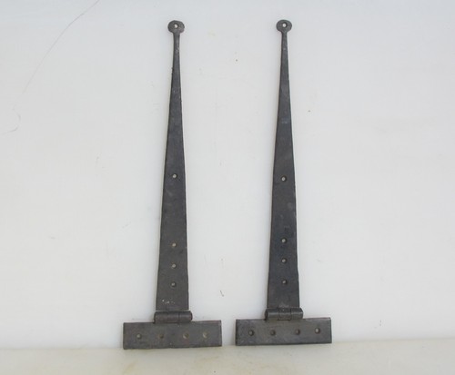 Vintage iron hinges hinge - iron,