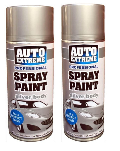 Silver body aerosol spray - 2,