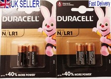 4 x Duracell LR1 E90 N Size