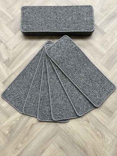 Open plan grey carpet stair - grey,