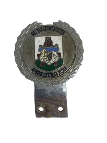 Vintage bermuda car badge - bermuda, –