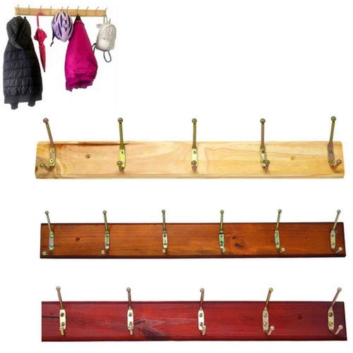 Wooden door clothes hanging - wooden,