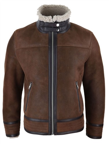 Mens real sherling - real, sheepskin