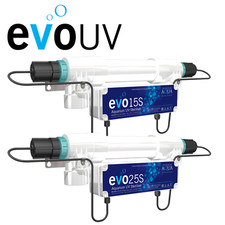 EVOLUTION AQUA EVOUV 15W 25W AQUARIUM UV UVC STERILISER FISH TANK WATER MARINE