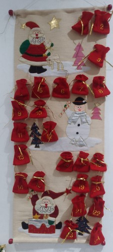 Christmas advent calendar - christmas, wall