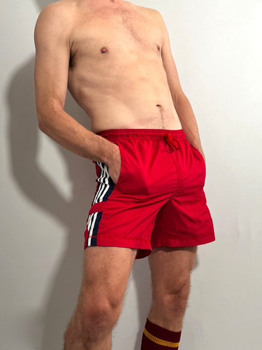 Adidas vintage swim shorts - adidas,