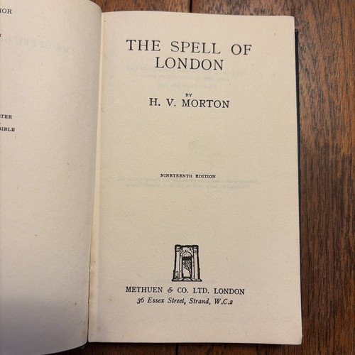 The spell london h v - spell, of