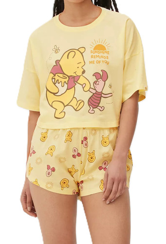 Ladies pyjamas disney pooh - disney,