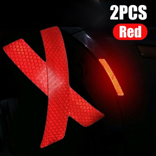 Reflective strip red car door - strip,