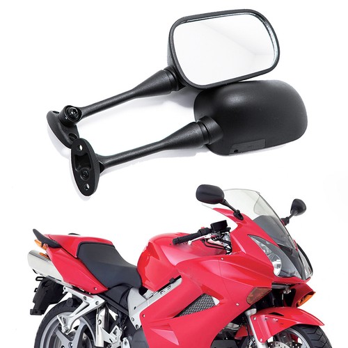 Pair motorcycle side - side, mirrors