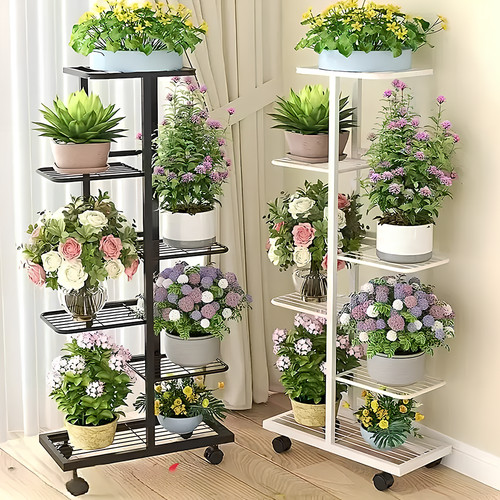 Tier pots metal plant - 6, 7