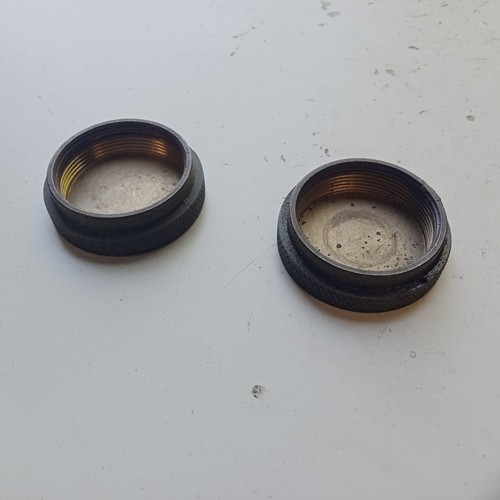 Pair vintage brass - of, petrol