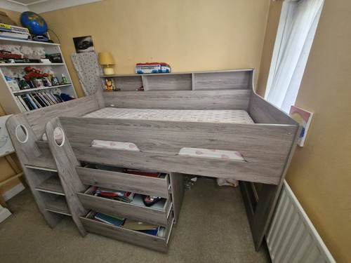 Kids mid sleeper - kids, bed,