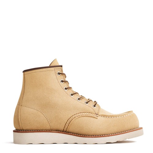 Red wing classic moc toe - red,