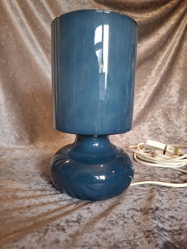 Retro ikea teal hand - ikea, hand-blown