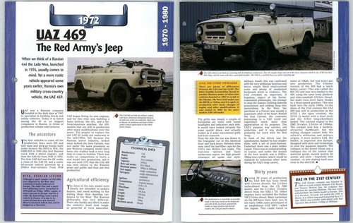 Uaz 469 1970 1980 - 469, a