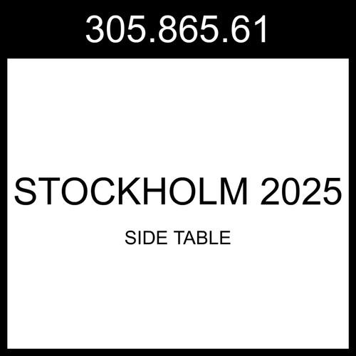 Ikea stockholm 2025 - side, table