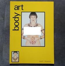 body art magazine (UK) issue 9 1990's, tattooing & body modification magazine
