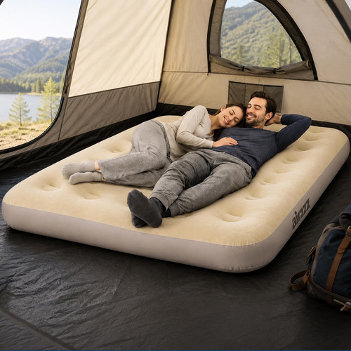 Double air bed - air,