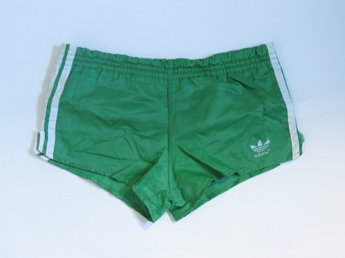 Green sports trousers gloss - green,