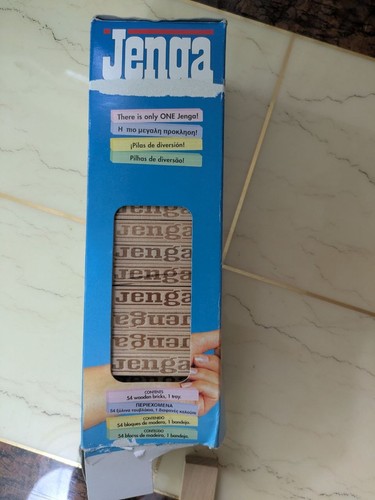 Vintage 1996 jenga wooden - 1996,
