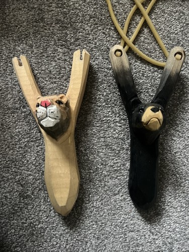 Wooden slingshot catapult kids - wooden,