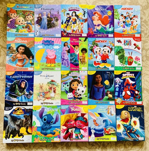 Any two busy books with - my,
