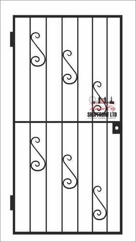 Heavy duty gate - gate, /wrought