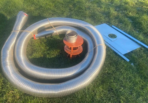 150mm flexible flue - 150mm,