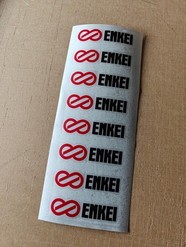 Enkei style decals for - decals, evo