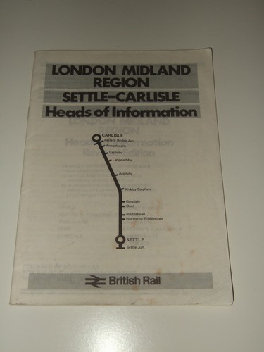 Settle carlisle heads of - -,