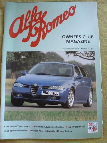 Alfa romeo owners club 1 - owners,