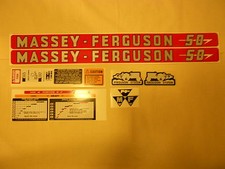 Massey Ferguson 50 Decal Set 