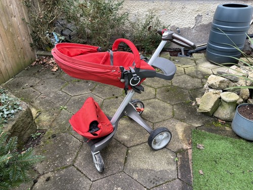 Stokke xplory red pushchair - xplory,