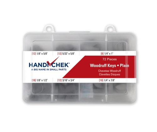 Woodruff key assortment - assortment, 72