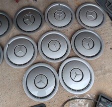 Mercedes Benz 190e W201 W124 W126 15” Hubcaps Wheel Covers X8 (1244010924)