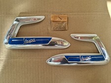 Nos Vigano side panel trims original Vespa accessories