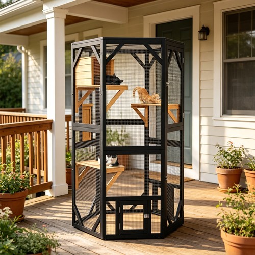 Catio outdoor cat - outdoor,