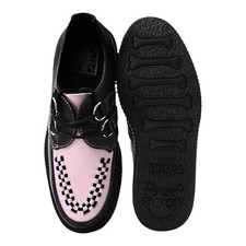 TUK Black & Pink Platform TUKskin Viva Mondo Creepers Womens US 8 NIB