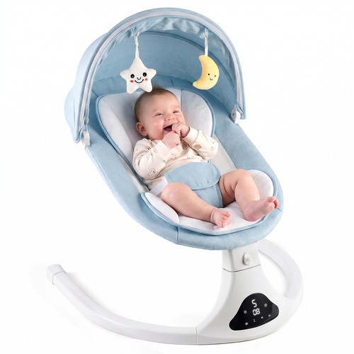 Baby swing with remote control - swing,