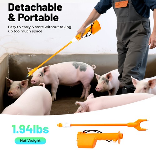 9000v rechargeable hot shot - hot,