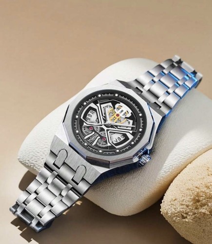 Men waterproof quartz watch - men's,